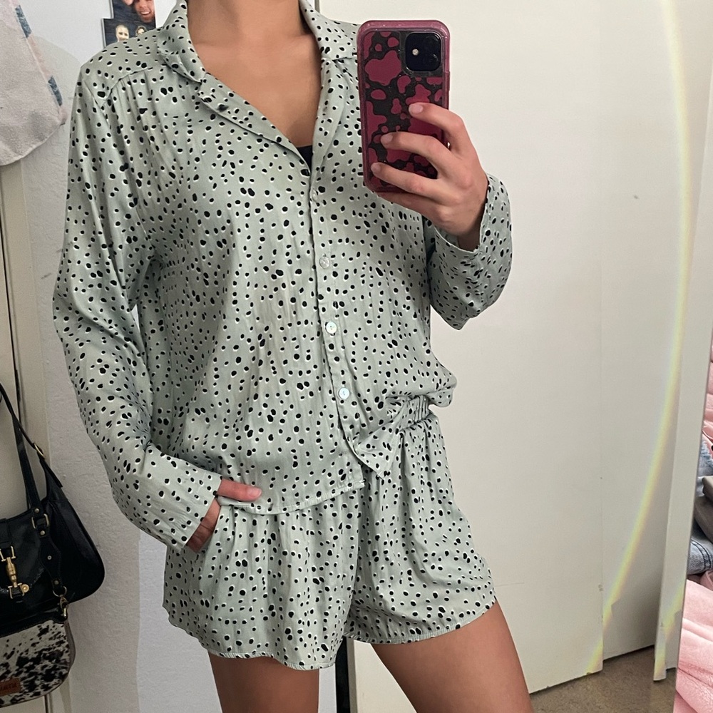 Matching Set!! Polka Dot Pajama Set - Saltwater Luxe